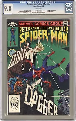 Buy Spectacular Spider-Man Peter Parker #64D CGC 9.8 1982 0918836006 • 378.09£