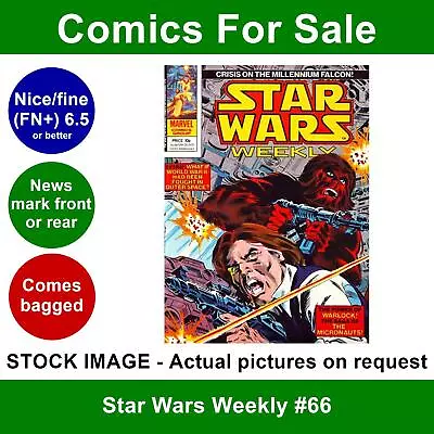 Buy Star Wars Weekly #66 Comic - Nice FN+ 30 May 1979 - Marvel UK • 4.99£