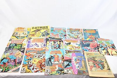 Buy F X16 Vintage DC Comics Inc. Superman 394, Supergirl 21, Batman 15 Etc • 0.99£
