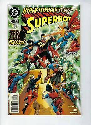 Buy SUPERBOY # 64 (HYPERTENSION Part 5, ZERO TOLERANCE, JULY 1999) NM • 4.95£