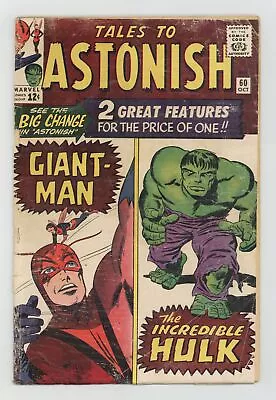 Buy Tales To Astonish #60 FR 1.0 1964 • 17.59£