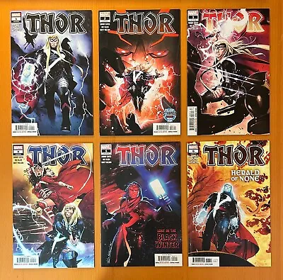 Buy Thor #1, 2, 3, 4, 5 & 6 Devourer King All 6 Parts (Marvel 2020) NM Comics • 95£