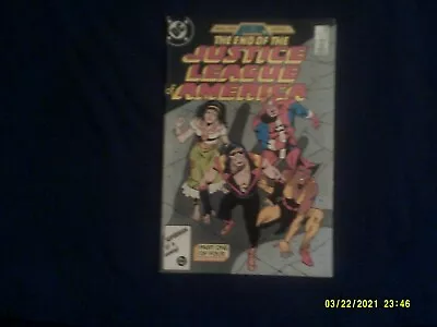 Buy 1987 Dc Comics Justice League Of America # 258 Death Of Vibe. Legends X-over. • 1.98£