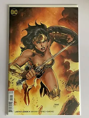 Buy Justice League #4 Jim Lee Wonder Woman Variant NM • 15£