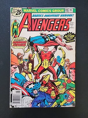 Buy Marvel Comics The Avengers #148 June 1976 George Perez Art • 6.33£