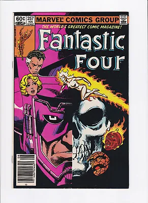 Buy Fantastic Four #257 [1983 Fn-] Galactus Cover! • 11.84£