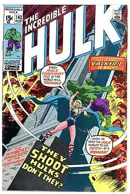 Buy Incredible Hulk #142 VG/F • 39.69£