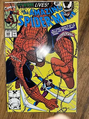 Buy Marvel AMAZING SPIDER-MAN 345 1991 Cletus Kasady Infected By Symbiote Bagley KEY • 14.96£