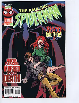 Buy Amazing Spider-Man #411 Marvel 1996 Peter Parker: Marked For Death ! '' • 17.35£