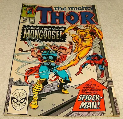 Buy Marvel Comics The Mighty Thor Vol 1 # 391 Vf • 14.95£