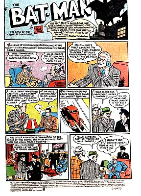 Buy DETECTIVE COMICS   #627 Reprint Of  BATMAN'S 1st APPEARANCE  - 80 PAGE • 4.63£