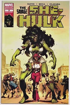 Buy Savage She-hulk #22 Zombie Variant Nm+ 1st App Jazinda Skrull 1 Marvel Disney Tv • 29.95£
