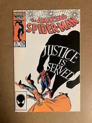 Buy The Amazing Spider-Man #278 - Jul 1986 - Vol.1 - Direct - Minor Key - (852A) • 5.46£