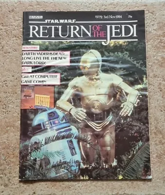 Buy Star Wars Weekly Comic - Return Of The Jedi - No 72 - 03/11/1984 Marvel UK Comic • 3.50£
