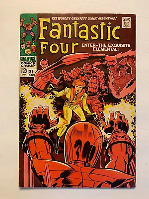 Buy Fantastic Four #81 - Dec 1968 - Vol.1 - Minor Key            (7312) • 40.78£