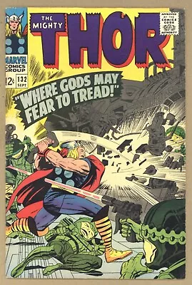 Buy Thor 132 (FVF) 1st Ego Living Planet! Lee Kirby Colletta 1966 Marvel Comics X810 • 37.94£