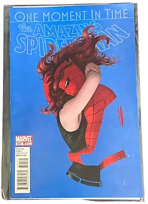 Buy Amazing Spider-Man 641 - One Moment In Time - Negative Space Cover - Marvel 2010 • 14.98£