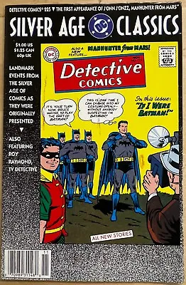 Buy DC SILVER AGE CLASSICS DETECTIVE COMICS #225 DC (1992) Reprints 1st Manhunter • 3.21£