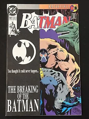 Buy Batman #497 VF 1993  DC Comic Bane Breaks Back • 10.30£