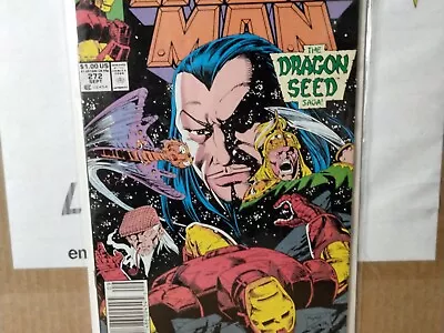 Buy Iron Man #272 Marvel September 1991 The Dragon Seed Saga VG+ • 6.43£