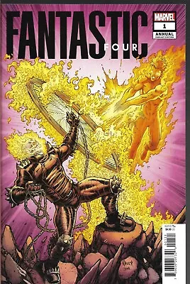 Buy FANTASTIC FOUR ANNUAL (2023) #1 Variant (CONTEST OF CHAOS) - New Bagged (S) • 6.30£