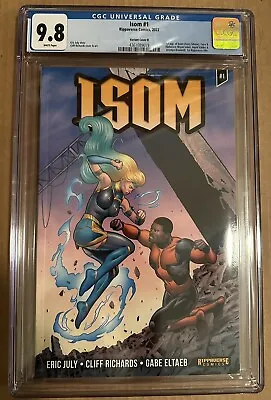 Buy Isom #1 Cover B (2002) CGC 9.8  (NM) Hard To Find • 170.78£