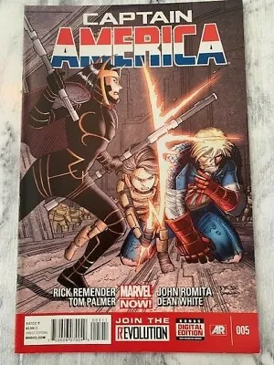 Buy Captain America 5 Rick Remender John Romita NM Marvel 2013 1st Print Hot Series • 3.99£