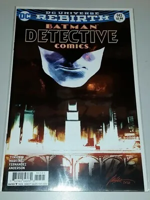 Buy Detective Comics #943 Variant Dc Universe Batman Dec 2016 Nm+ (9.6 Or Better) • 4.99£