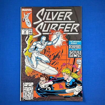Buy Silver Surfer #16 Marvel Comics 1988 Invisible Woman Possessed By The Soul Gems! • 2.16£