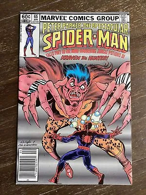 Buy Peter Parker The Spectacular Spider-Man #65N (Marvel 1982) 2nd Calypso VF+ • 11.86£