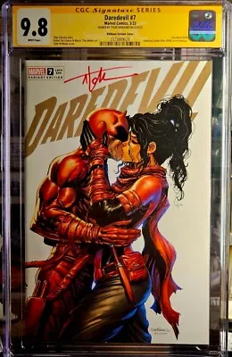 Buy Daredevil 7 Kirkham Variant CGC 9.8 Signed Marvel Comics 2023 ASM #606 Homage • 147.77£