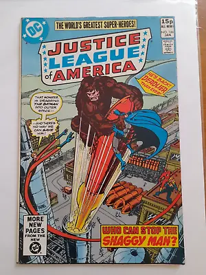 Buy Justice League Of America #186 Jan 1981 FINE+ 6.5 Cover Art By George Perez • 3.50£