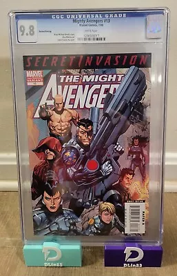 Buy Mighty Avengers #13 Yu Variant 2nd Printing Cgc 9.8 Gem Mint White Pages • 127.46£