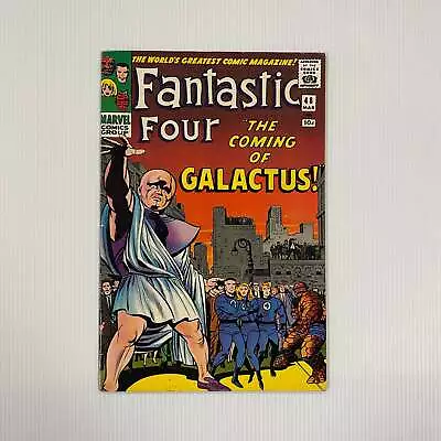 Buy Fantastic Four #48 VF- 1966 1st Appearance Of Silver Surfer And Galactus Pence • 2,399£