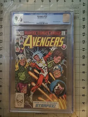 Buy Avengers #232 CGC 9.6 White Pages Eros (Starfox) Joins Avengers NM+ No Reserve! • 63.96£