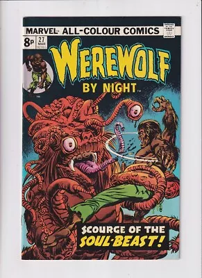 Buy Werewolf By Night (1972) #  27 UK Price (7.0-FVF) (1385193) The Soul-Beast 1975 • 18.90£