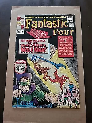 Buy Fantastic Four #31 FN 1st Appearance Dr Franklin Storm Kirby & Lee Marvel 1964 • 39.46£