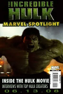 Buy Marvel Spotlight Hulk Movie (2008) #   1 (7.0-FVF) • 2.70£