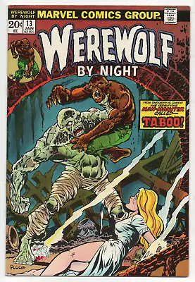 Buy WEREWOLF BY NIGHT 13 - 1st APP TOPAZ (BRONZE AGE 1974) - 8.5 • 35.13£