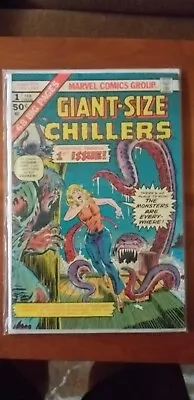 Buy 1975 Giant Size Chillers #1 & #3 MARVEL COMICS At Least Fine • 38.62£