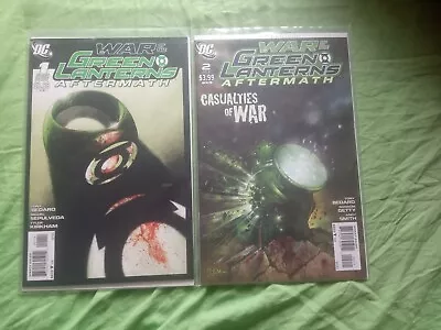 Buy DC War Of The Green Lantern Aftermath Part 1 And 2 Of 2 Part Set, Sep/Oct 2011 • 7£
