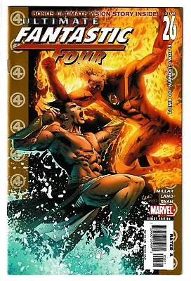 Buy Ultimate Fantastic Four #26 - Marvel 2004 - Cover By Greg Land [Ft Namor] • 5.99£
