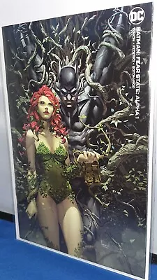 Buy Batman - Fear State Alpha #1 - Kael Ngu Poison Ivy Minimal Virgin Variant - Nm • 12.95£