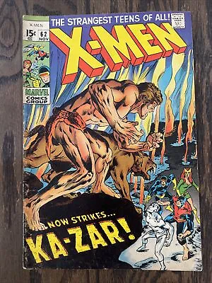 Buy 🗣️Uncanny X-Men #62 (1969) Ka-Zar • 23.75£