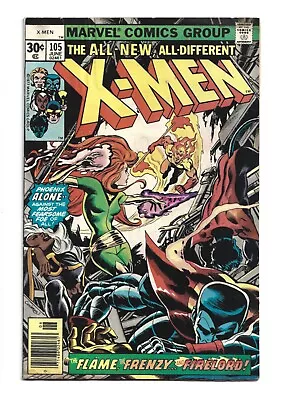 Buy Uncanny X-Men #105, VG+ 4.5, Phoenix Vs. Firelord • 36.54£