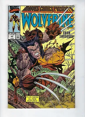 Buy Marvel Comics Presents # 43 - Wolverine Wonder Man Iron Man 1990 VF • 3.95£