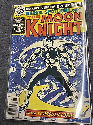 Buy MARVEL SPOTLIGHT On THE MOON KNIGHT  #28 (First Moon Knight) • 204.77£