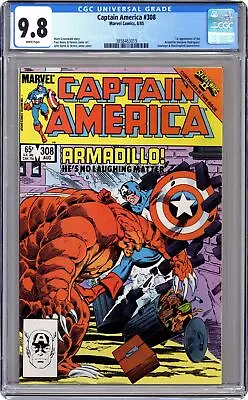 Buy Captain America #308 CGC 9.8 1985 3858463019 • 173.93£