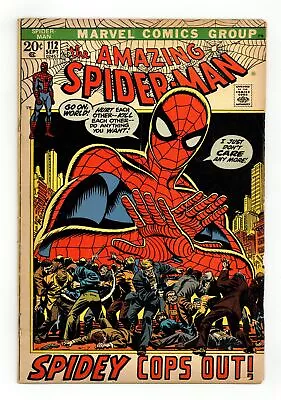 Buy Amazing Spider-Man #112 GD/VG 3.0 1972 • 18.41£