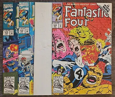 Buy FANTASTIC FOUR #370 371 372 373 - 4 Issue Set Lot - 1st Print 1992 Marvel Comics • 9.10£